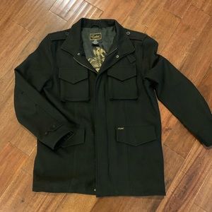 Ezekiel Men’s Pea Coat size Large